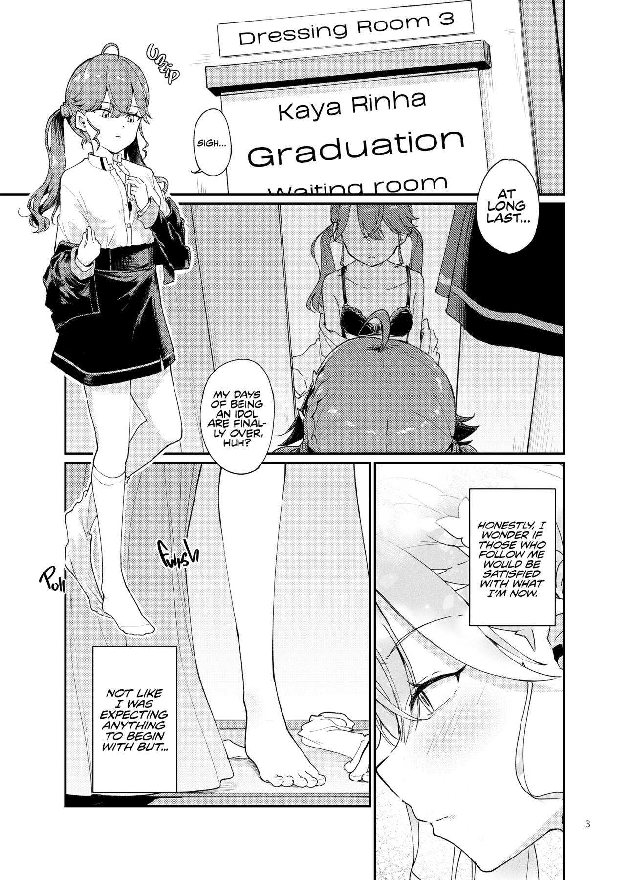 Hentai Manga Comic-Thank You For Being Our Idol Until Now Rinha-Chan! A Graduation Even-Read-2